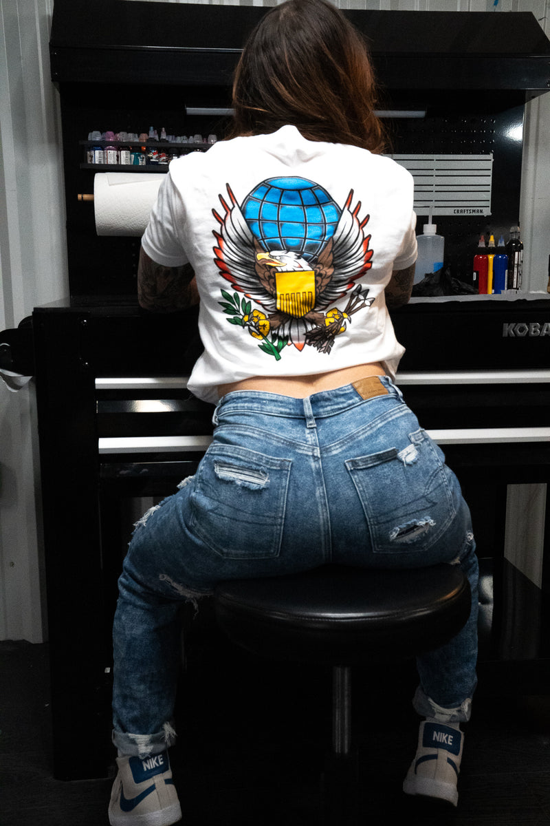 GWOT Crest T Wet Bucket Tattoo