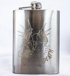 Liberty or Death Hip Flask